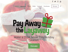 Tablet Screenshot of payawaythelayaway.org